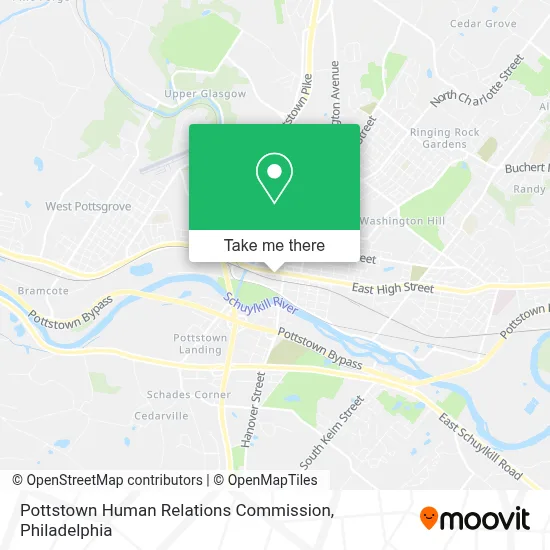 Pottstown Human Relations Commission map