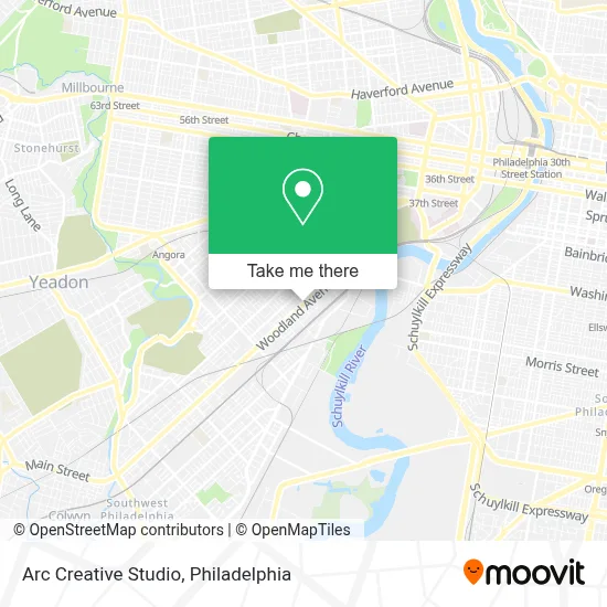Arc Creative Studio map