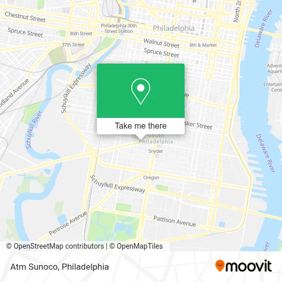 Atm Sunoco map
