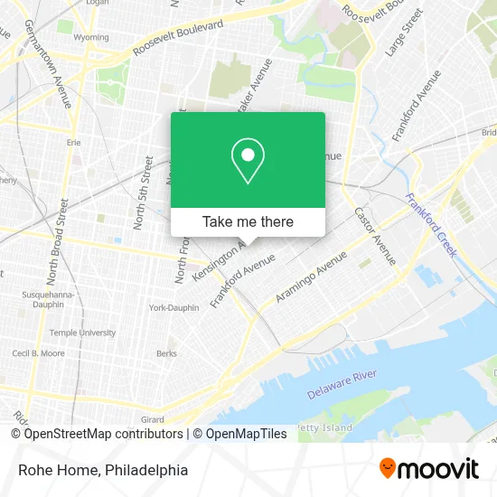 Rohe Home map