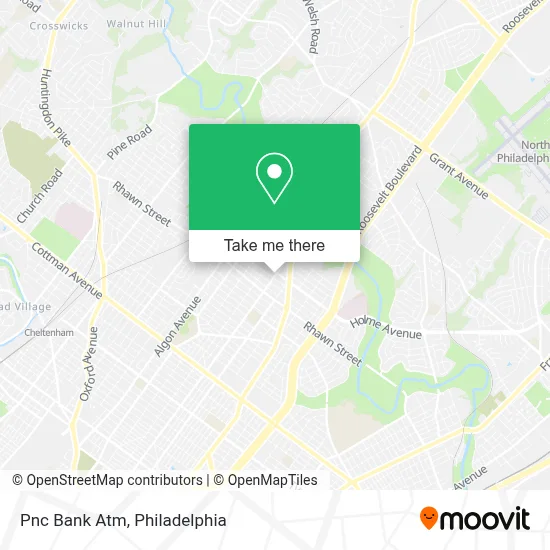 Pnc Bank Atm map