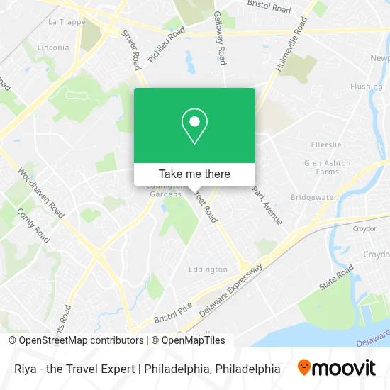 Riya - the Travel Expert | Philadelphia map