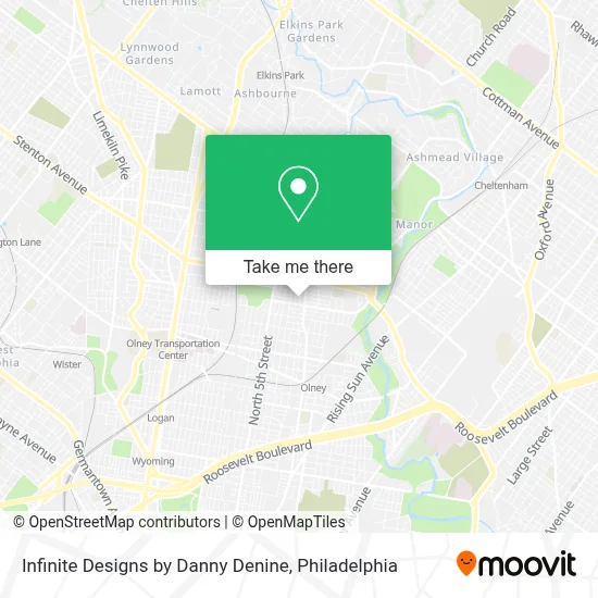 Infinite Designs by Danny Denine map