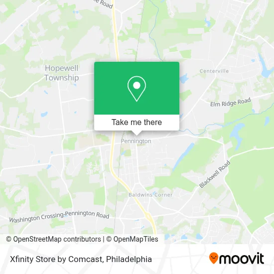 Xfinity Store by Comcast map
