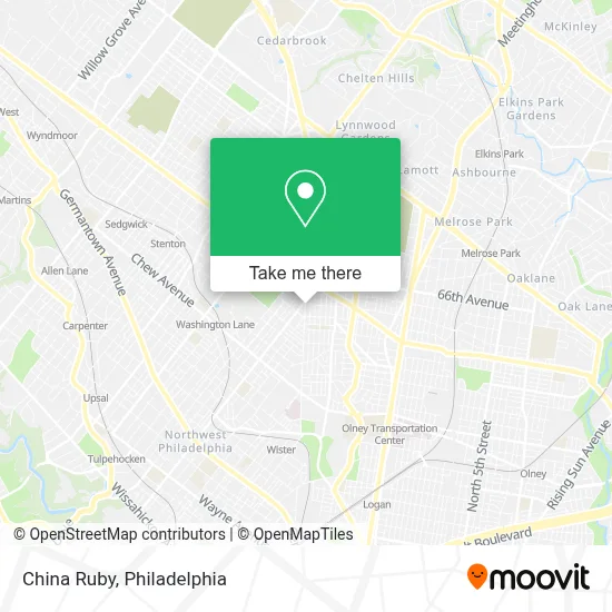 China Ruby map