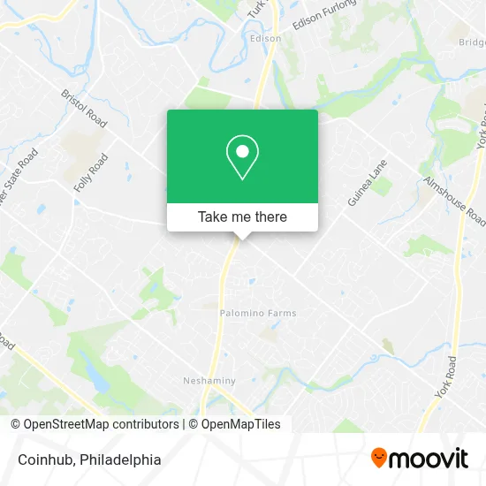 Coinhub map