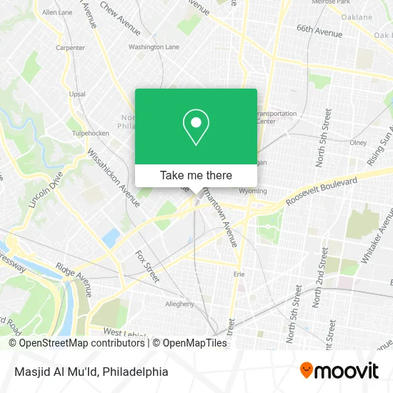 Masjid Al Mu'Id map