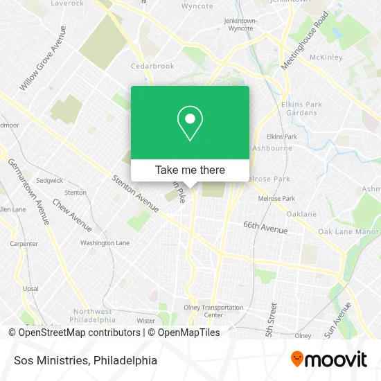 Sos Ministries map