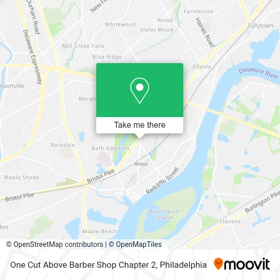 One Cut Above Barber Shop Chapter 2 map