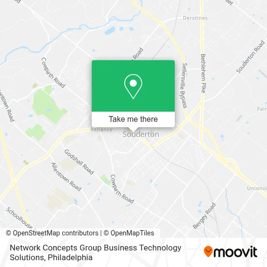 Network Concepts Group Business Technology Solutions map