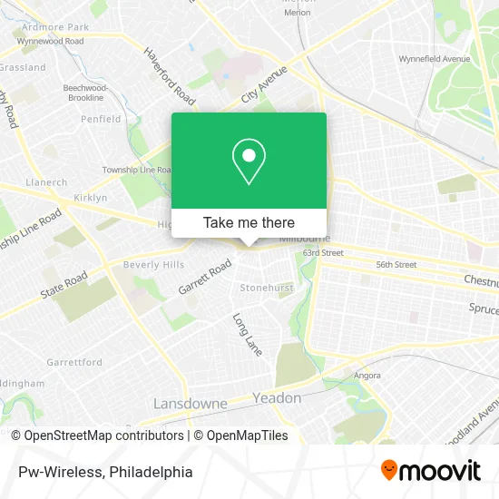 Pw-Wireless map