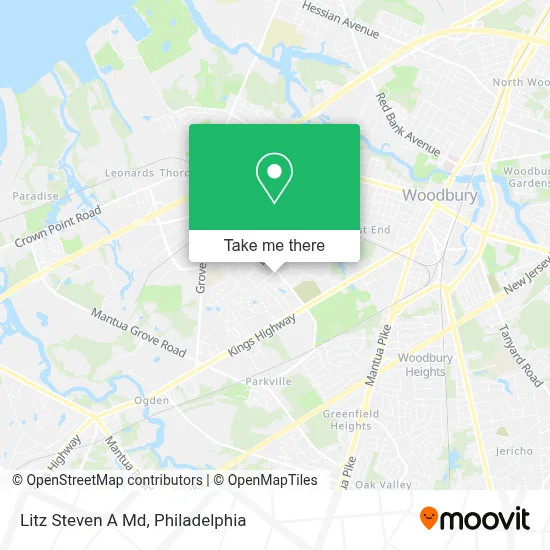 Litz Steven A Md map