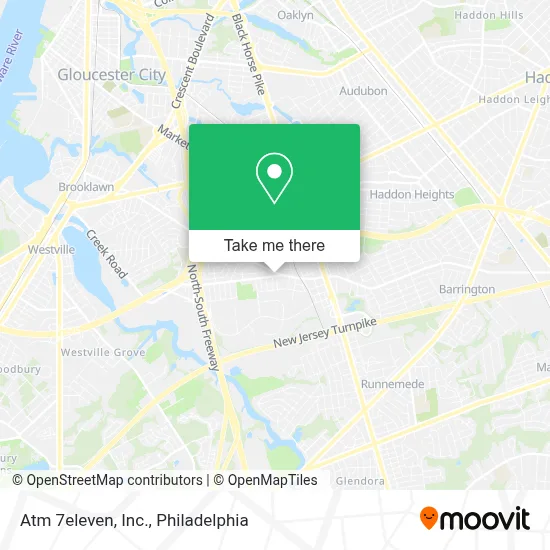 Atm 7eleven, Inc. map