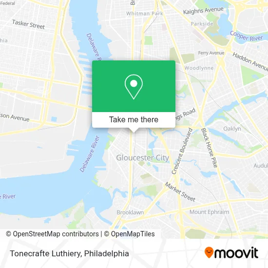 Tonecrafte Luthiery map