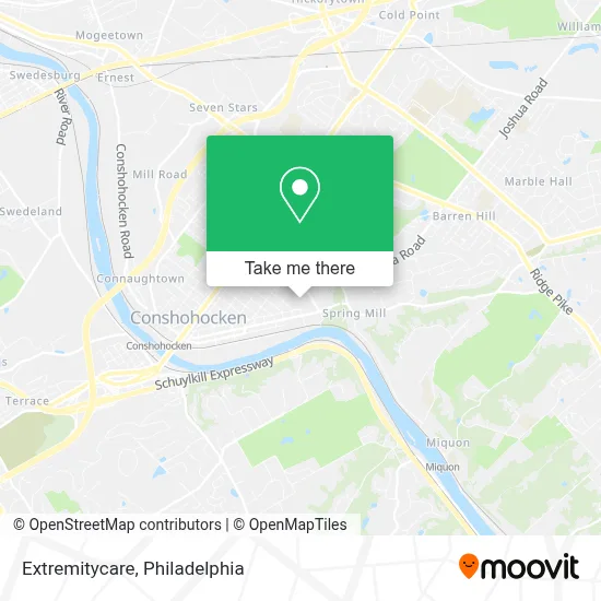Extremitycare map
