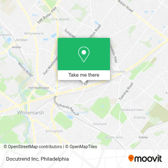 Docutrend Inc map