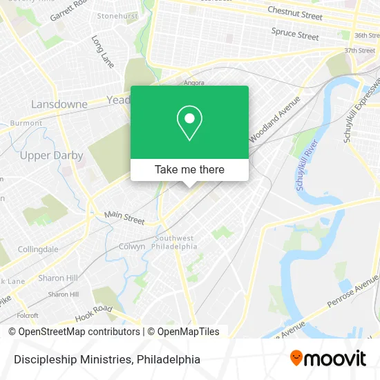 Discipleship Ministries map