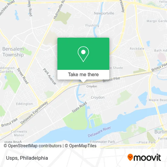 Usps map