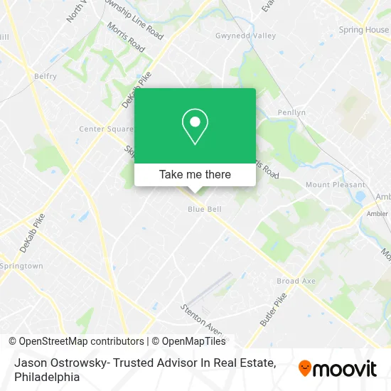 Jason Ostrowsky- Trusted Advisor In Real Estate map