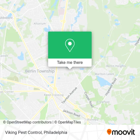 Viking Pest Control map