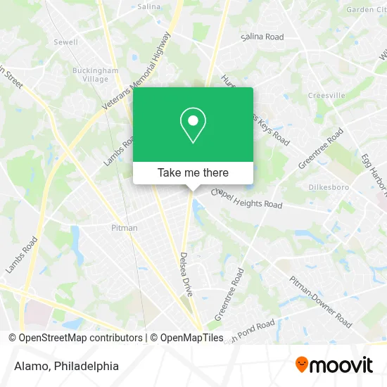Alamo map