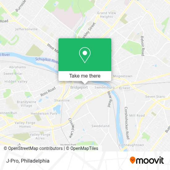 J-Pro map