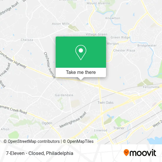 7-Eleven - Closed map