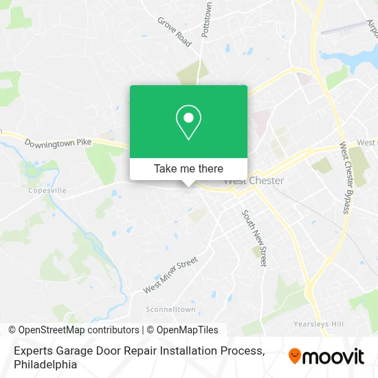 Experts Garage Door Repair Installation Process map