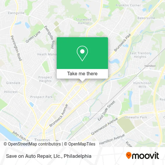Save on Auto Repair, Llc. map