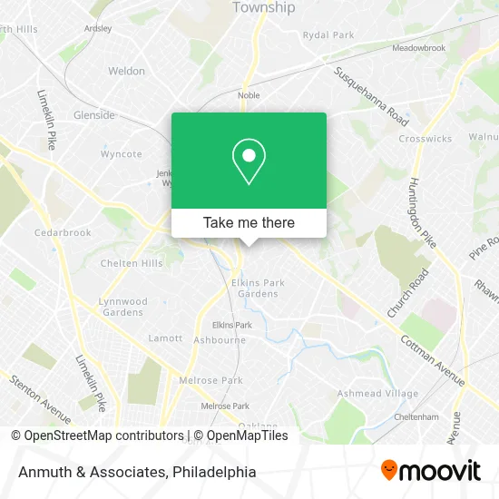 Anmuth & Associates map
