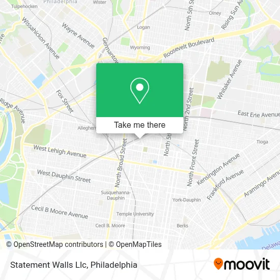 Statement Walls Llc map