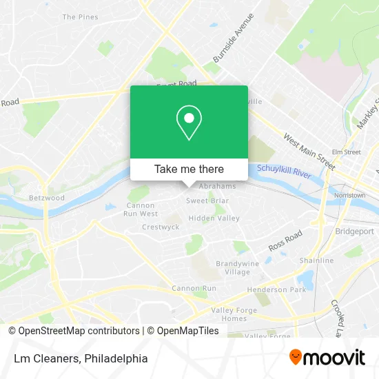 Lm Cleaners map