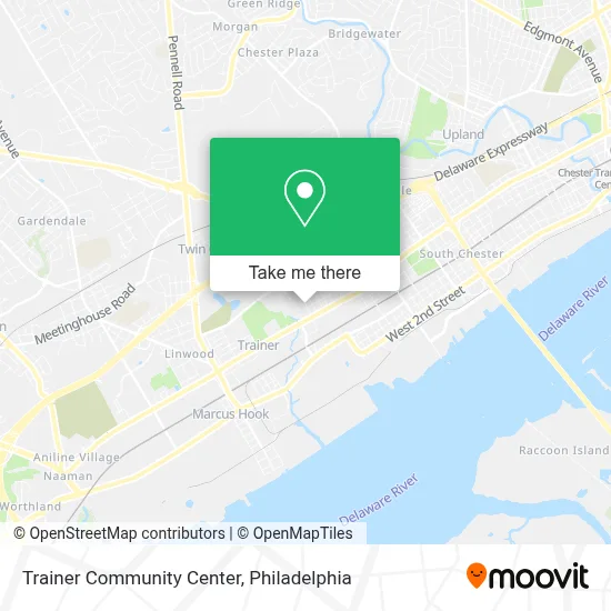 Trainer Community Center map