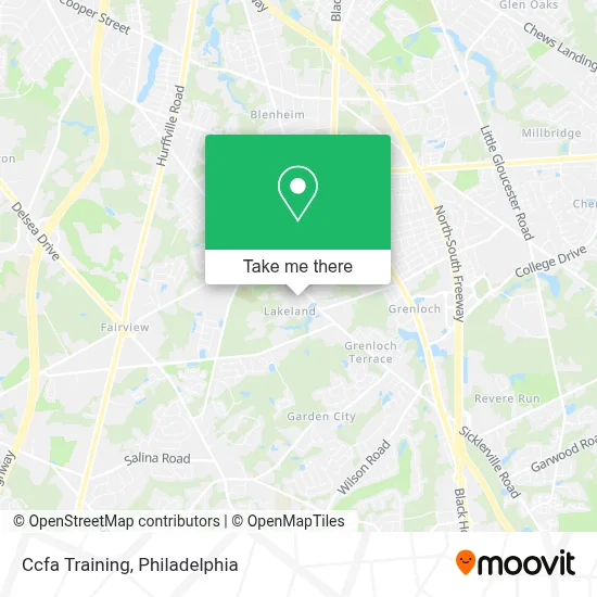 Ccfa Training map