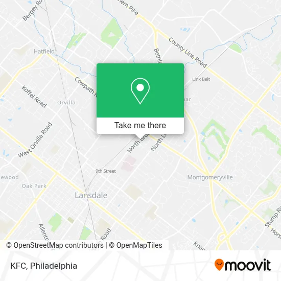 Kfc map