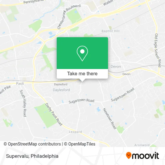 Supervalu map