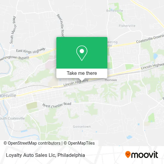 Loyalty Auto Sales Llc map