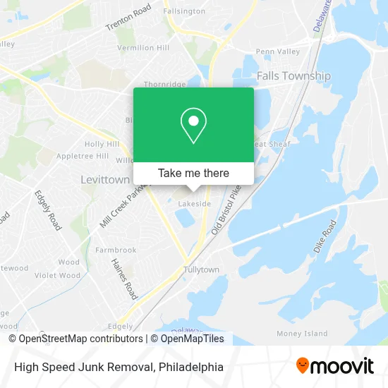 High Speed Junk Removal map