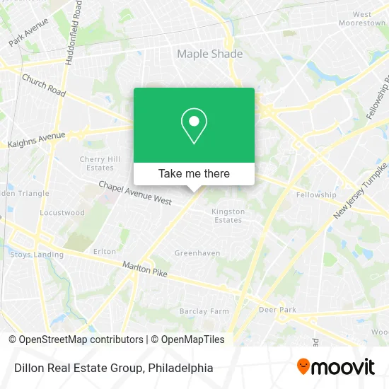 Dillon Real Estate Group map