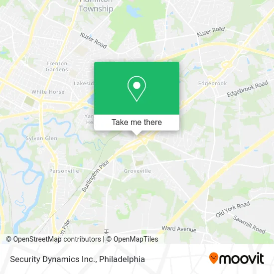 Security Dynamics Inc. map