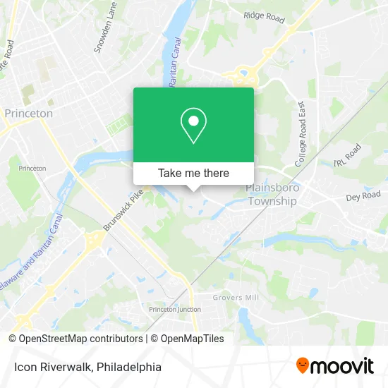 Icon Riverwalk map