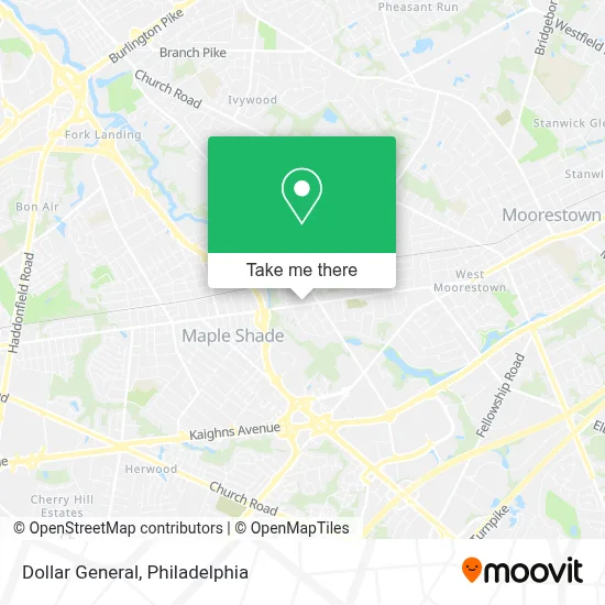 Dollar General map