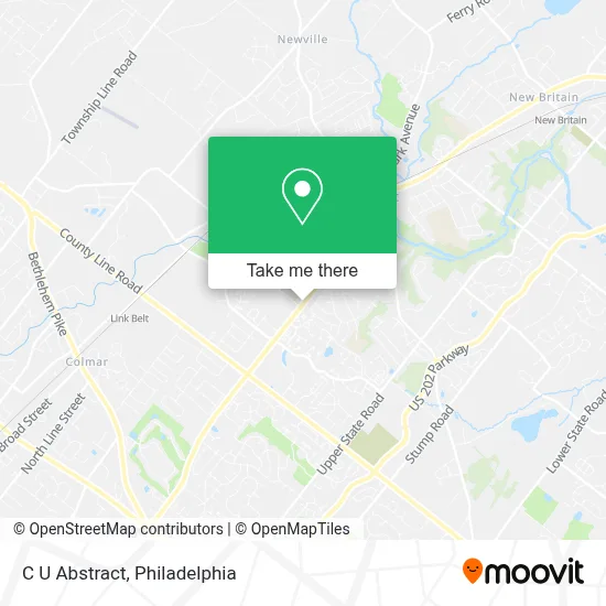 C U Abstract map
