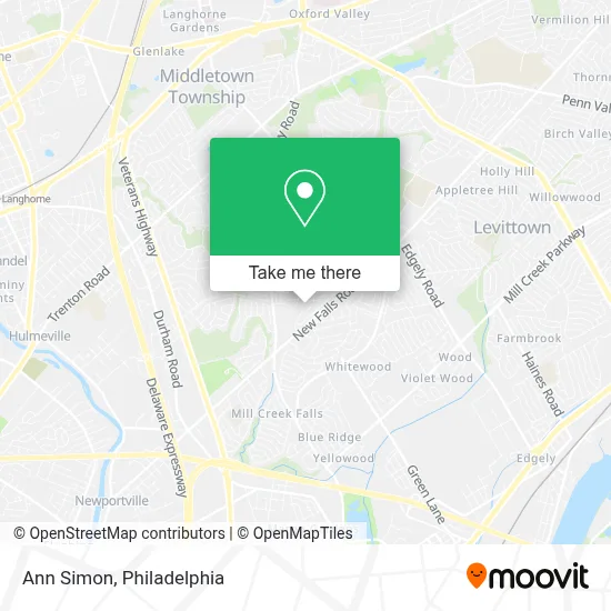 Ann  Simon map
