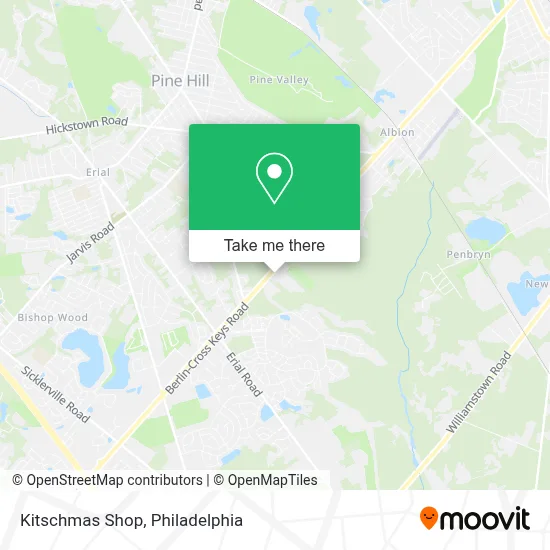 Kitschmas Shop map