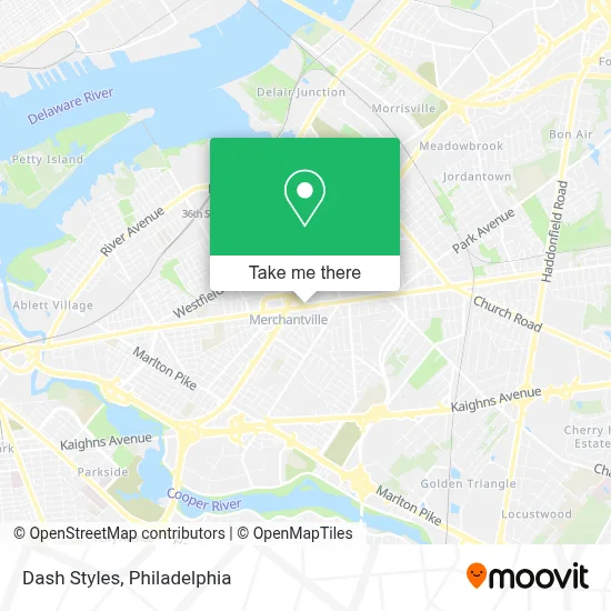 Dash Styles map