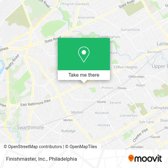 Finishmaster, Inc. map