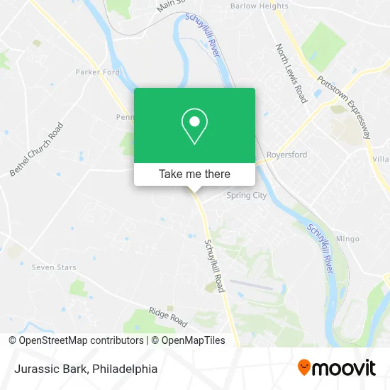 Jurassic Bark map