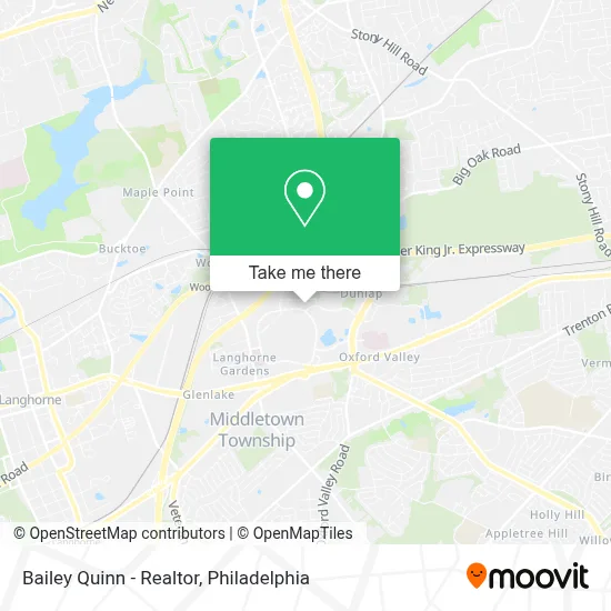 Bailey Quinn - Realtor map