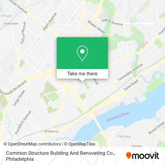 Common Structure Building And Renovating Co. map